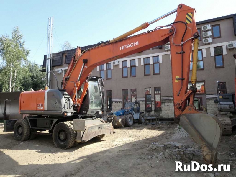 Колесник Hitachi 190, 2009 г, 20 т, 2 ковша, доп. линии фотка