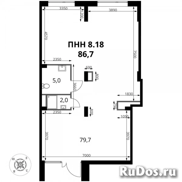 Продам коммерческую недвижимость 86.7 м2 изображение 3