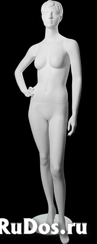 Манекен женский белый скульптурный LW-92 фото