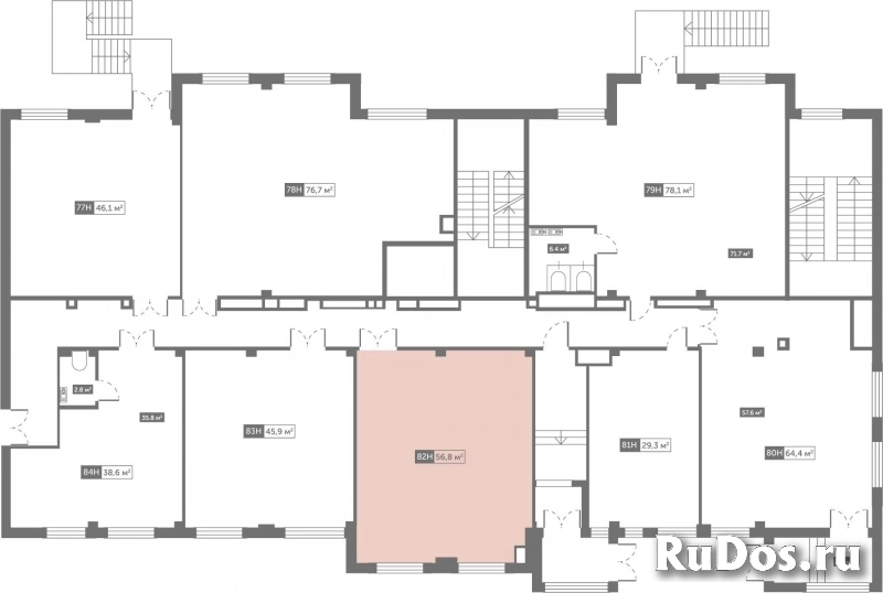 Продам коммерческую недвижимость 56 м2 фото