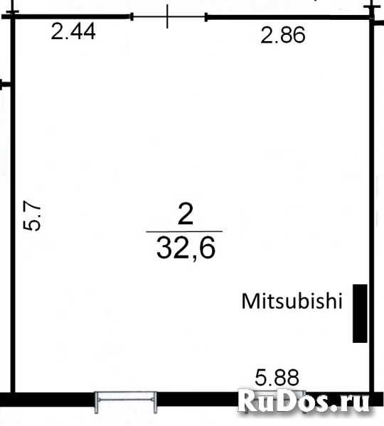 Сдам коммерческую недвижимость 32.6 м2 изображение 3