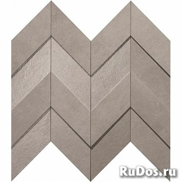 Плитка Atlas Concorde Dwell Gray Chevron 3D A1DM 30,8X35,1 фото