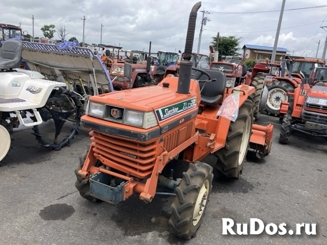 Минитрактор с/х Kubota L1-22D мини трактор 4х4 фреза наработка 2516 фото