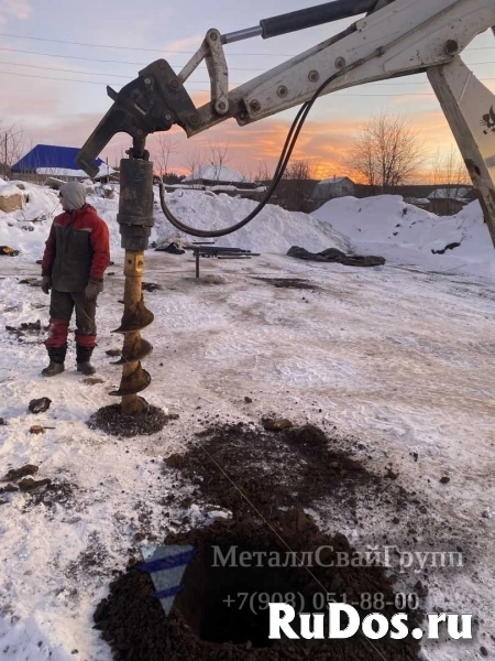 Винтовые сваи — надежный фундамент для домов, теплиц и сельхозполей! изображение 3