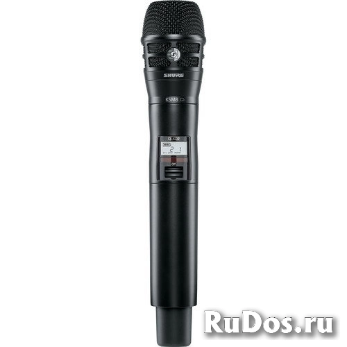 SHURE QLXD2/K8B G51 ручной передатчик серии QLXD с капсюлем микрофона KSM8, диапазон 470-534 MHz фото