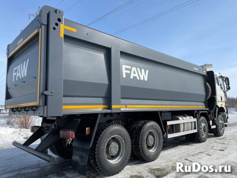 Самосвал FAW CA3310, J6P, 8х4, Euro V, с кузовом Амкаr изображение 4