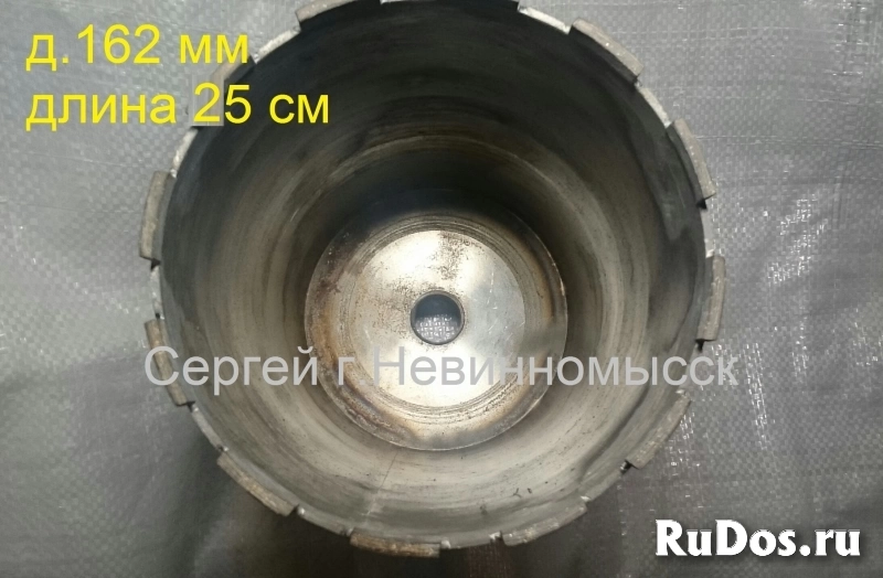 Алмазные коронки д.14-162 мм 1-1/4 изображение 3