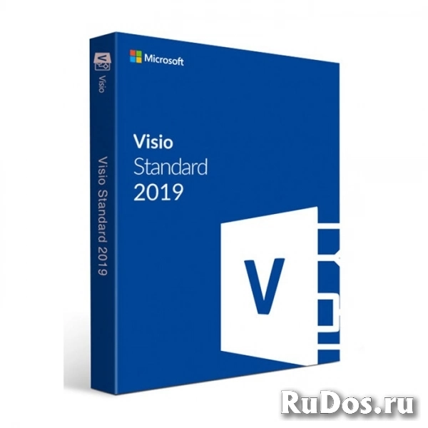 Microsoft Visio Standard 2019 32/64 Russian Euro Only EM DVD (D86-05813) фото