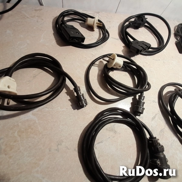 Шнур питания для радиоприборов  8 штук изображение 9