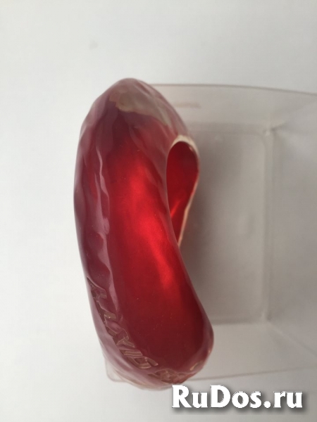 Браслет новый miss sixty красный прозрачный пластик широкий кругл изображение 9