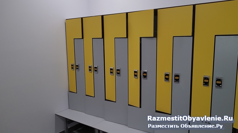 Шкафчики локеры для раздевалок влагостойкая мебель HPL изображение 6
