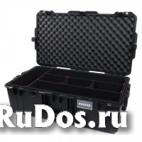 Peli 1615Air black ударопрочный кейс с разделителями системы TrekPak черный фото