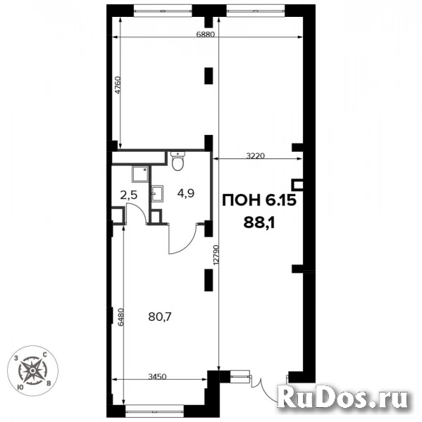 Продам коммерческую недвижимость 88 м2 изображение 3