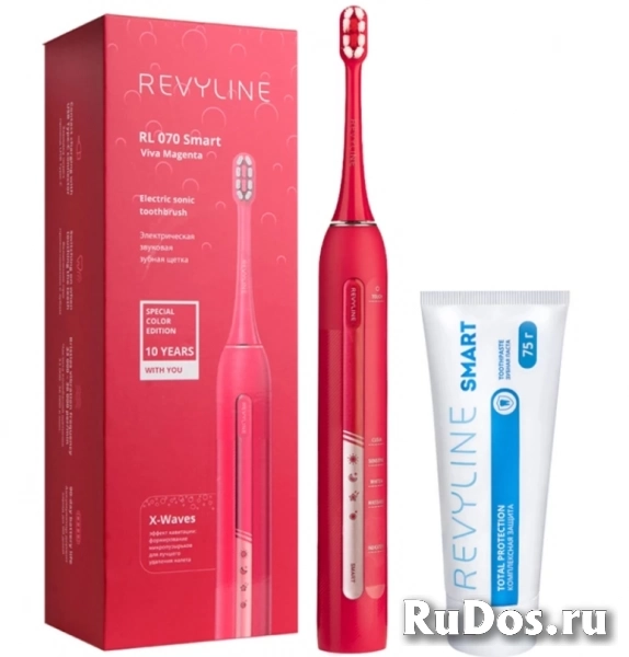 Электрическая звуковая зубная щётка Revyline RL 070 Special Color фото