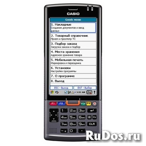 Терминал сбора данных на Windows Casio IT-G500-15E, Win Mobile, 1D (лазер), BT, WiFi IT-G500-15E фото