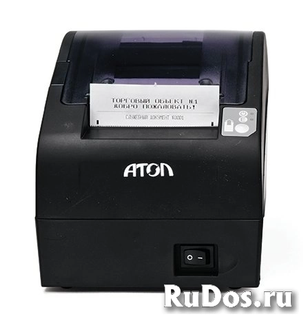 Фискальный регистратор АТОЛ FPrint-22ПТК. черный. RS+USB+Ethernet (с фискальным накопителем 36 мес.) (платформа 5.0) фото