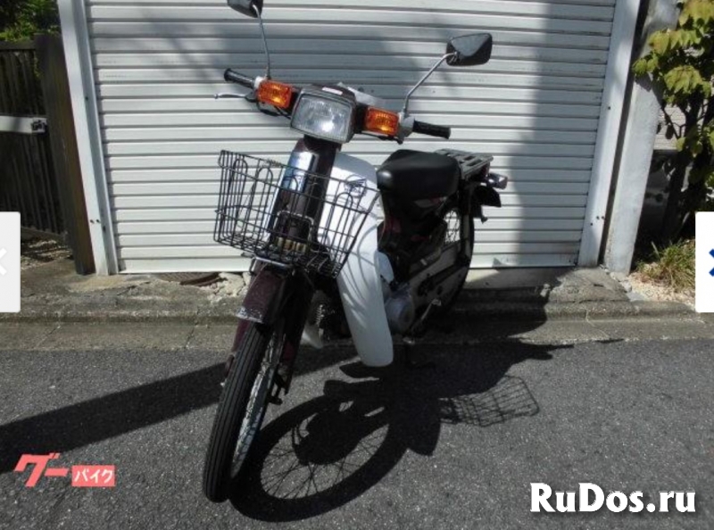Мотоцикл дорожный Honda Super Cub рама AA01 скутерета корзина изображение 3
