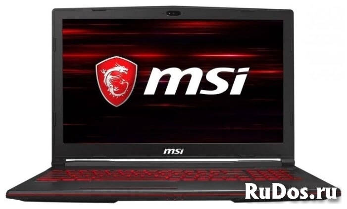 Ноутбук MSI GL63 8SC-017RU (Intel Core i5 8300H 2300MHz/15.6quot;/1920x1080/8GB/128GB SSD/1000GB HDD/DVD нет/NVIDIA GeForce GTX 1650 4GB/Wi-Fi/Bluetooth/Windows 10 Home) фото