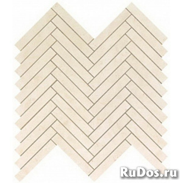 9SHE Мозаика MARVEL STONE COLLECTION Cream Prestige Herringbone Wall 30x30 фото