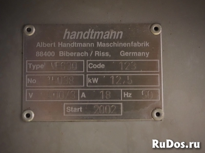 Вакуумный шприц Handtmann VF630 с клипсатором Poly-Clip FCA 160 изображение 8