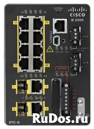 Коммутатор Cisco Industrial Ethernet IE-2000-8TC-G-B фото