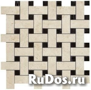 Керамогранит Atlas Concorde MARVEL STONE Marvel Basketweave Warm Lapp. (AS2P) 30x30 Керамогранит (30x30 см.) фото