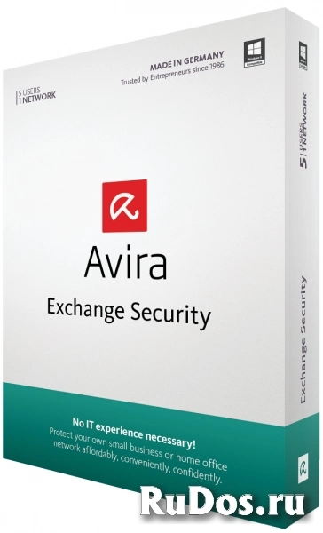 Avira Exchange Security 12 месяцев 35 узлов сети фото