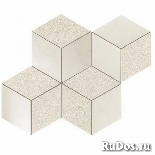 Плитка Atlas Concorde Kone White Mosaico Esagono AUN1 30x35 фото