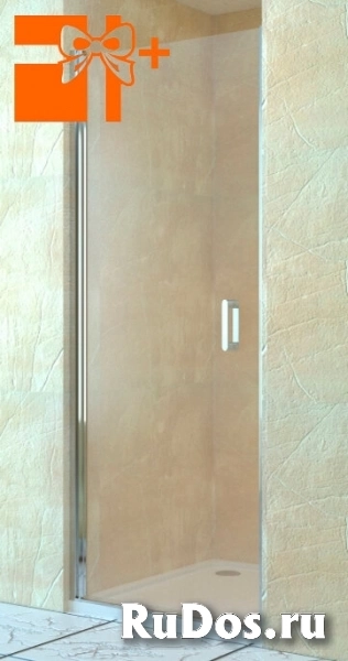 Душевая дверь в нишу RGW Leipzig LE-03 700x1950 профиль хром, стекло чистое + набор RGW HW60122 в по фото