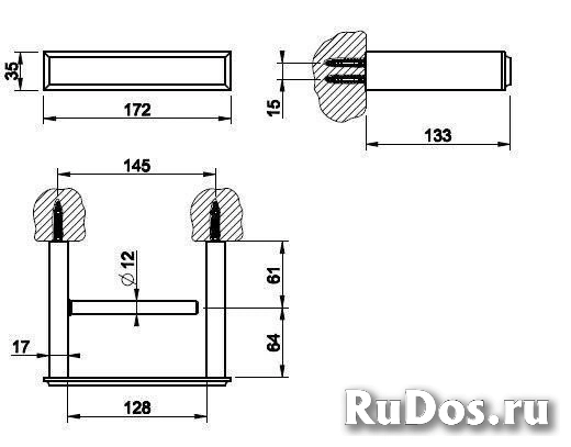 Держатель туалетной бумаги Gessi Eleganza фотка