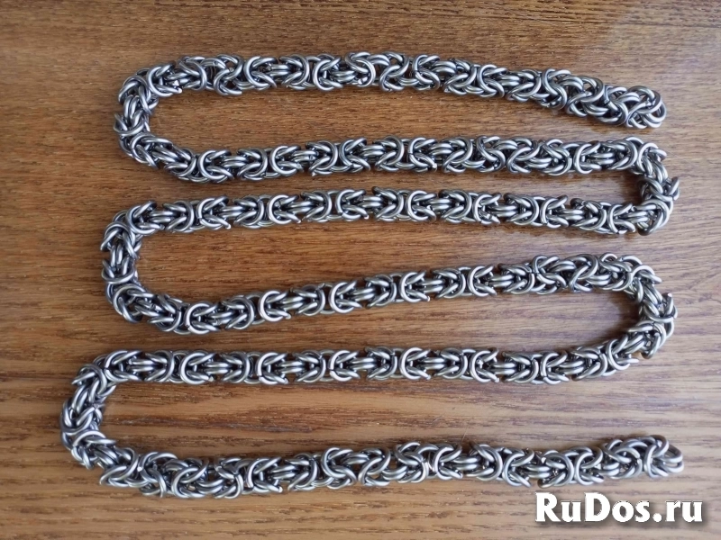 Браслеты и цепи кольчужного плетения изображение 3