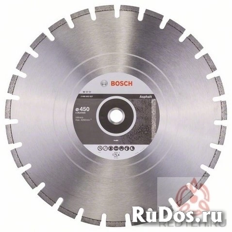 Диск алмазный Professional for Asphalt (450х25,4 мм) Bosch 2.608.602.627 фото