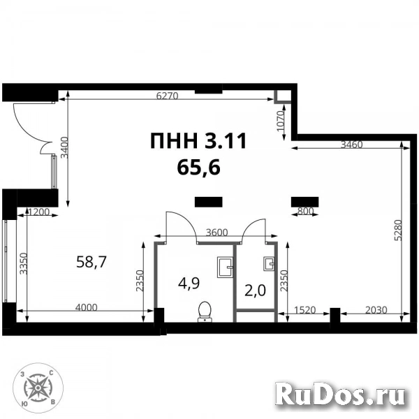 Продам коммерческую недвижимость 65.6 м2 изображение 3