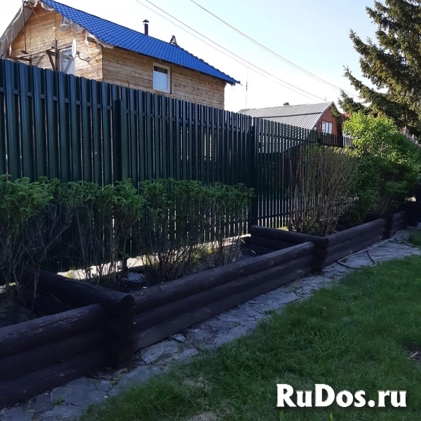 Установка заборов «под ключ» фотка