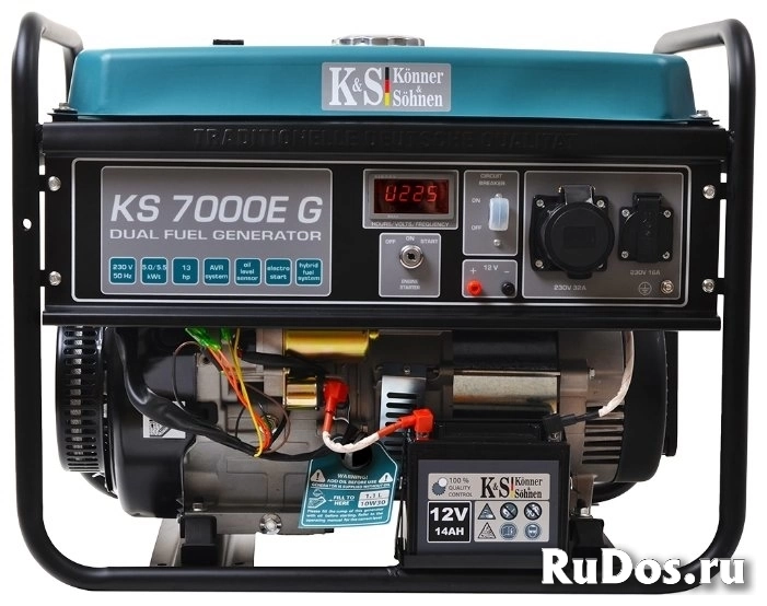 Бензиновый генератор KS KönnerSöhnen KS 7000E G (5000 Вт) фото