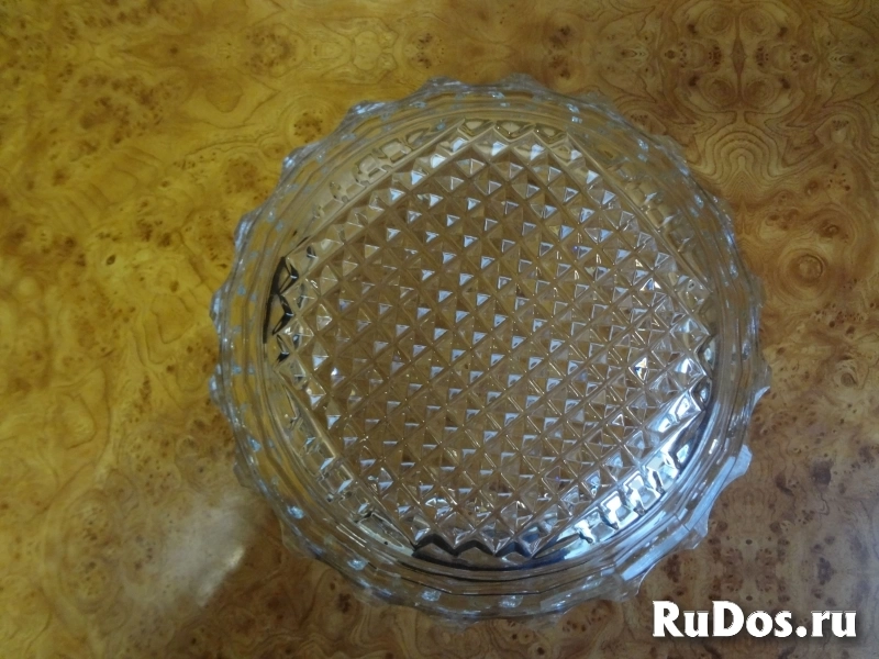 Салатница хрустальная советская изображение 4