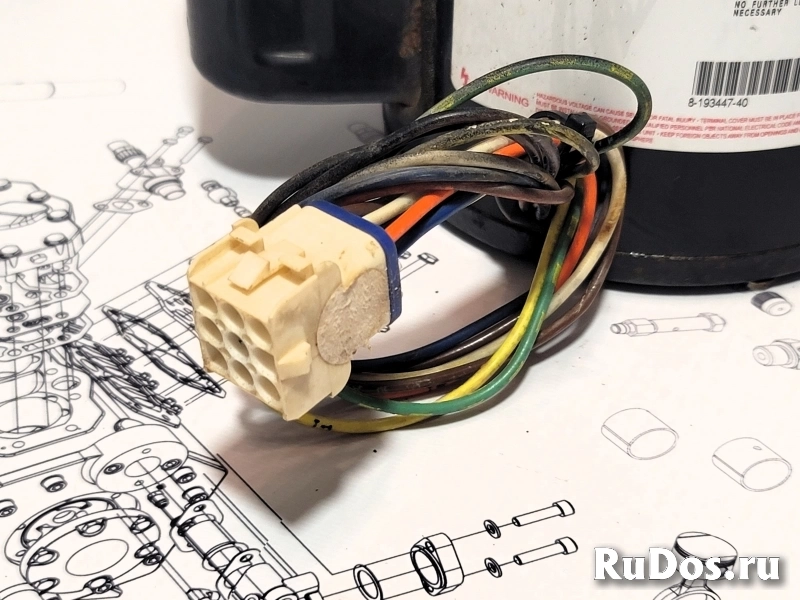 Двигатель вентилятора испарителя (54-00585-20) Carrier изображение 5