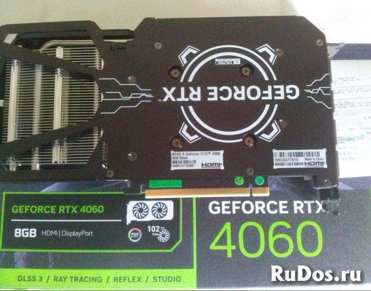 Видеокарта RTX 4060 8gb KFA2 и др фотка