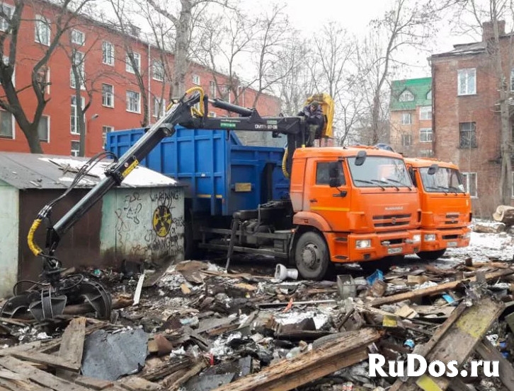Вывезти мусор в Воронеже, услуги ломовоза Воронежская область фото
