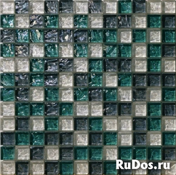 Мозаика облицовочная стеклянная Mosaico piu Onde CR.0A61_23X23x8 ( м2) фото