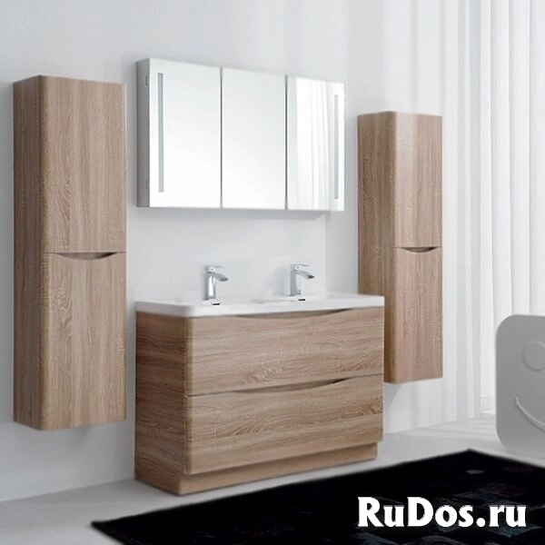 Тумба под раковину BelBagno Ancona-N 120 2 подвесная rovere bianco фото