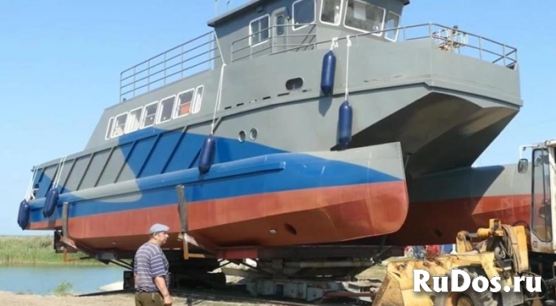 Водолазный бот, Стальной катамаран. 25 метров изображение 4