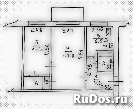 Продам 2к.кв, Новгород, Черняховского улица, 80 изображение 9