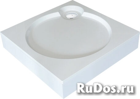 Поддон для душа GuteWetter Deluxe 80x80x16 Q белый GWDL08008016QW фото