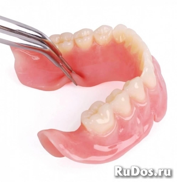 Добавление зубов в протез (1-2 зуба) фото