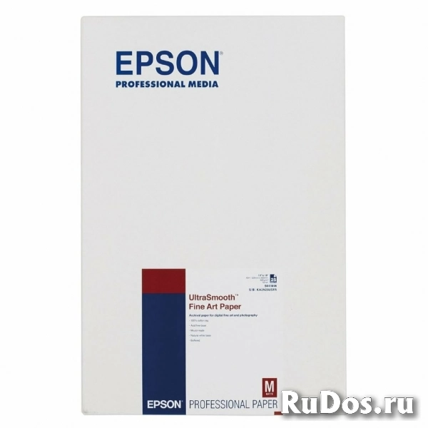 41896 Матовая фотобумага EPSON UltraSmooth Fine Art Paper A3+ (25л., 325 г/м2) фото