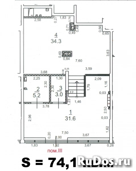 Сдам коммерческую недвижимость 74.1 м2 фотка