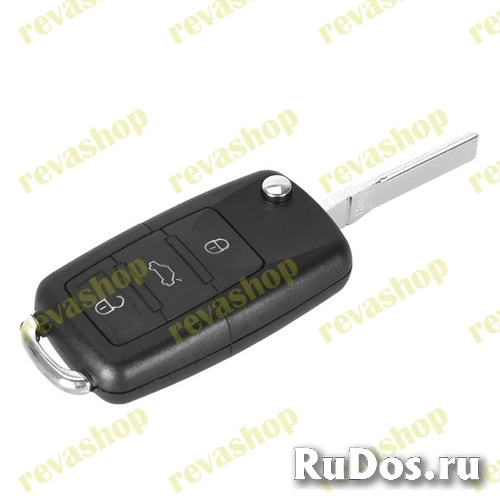 Корпус ключа выкидной VW Фольксваген 2-3-4 кнопки изображение 4