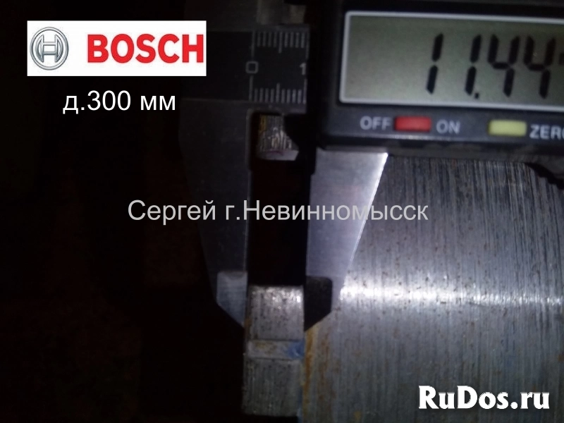 Алмазная коронка Bosch д.300 мм 1-1/4 " UNC изображение 9