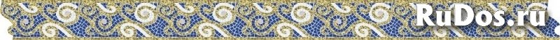 Бордюр настенный Alma Бордюры художественные BC530 400x180 мм (Мозаика) фото